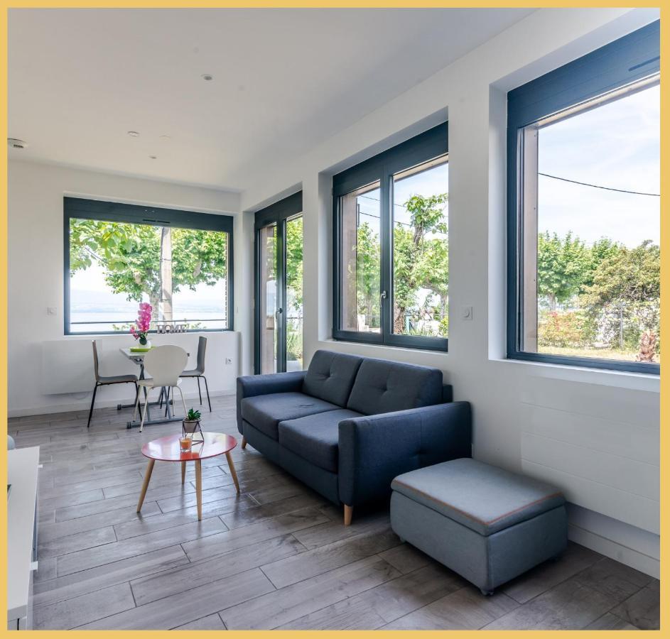 Appartement Cozy 1 Panoramique Lac Leman Тонон-ле-Бен Экстерьер фото